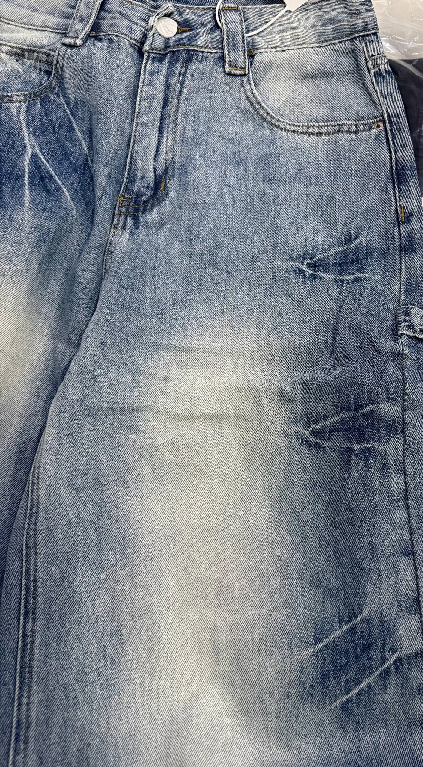 Ayollar jinsi shimlari, ayollar baggi shimlari, keng jinsi shimlar, S–XL