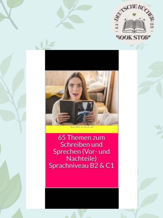 Книга по немецкому 65 Themen B2 C1 Schreiben Sprechen для подготовки к Goethe TestDaF - 