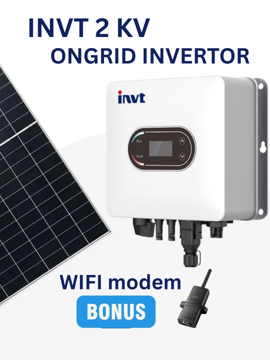 Сетевой инвертор INVT 2 кВт (On-grid) для солнечных панелей, 220 V - 