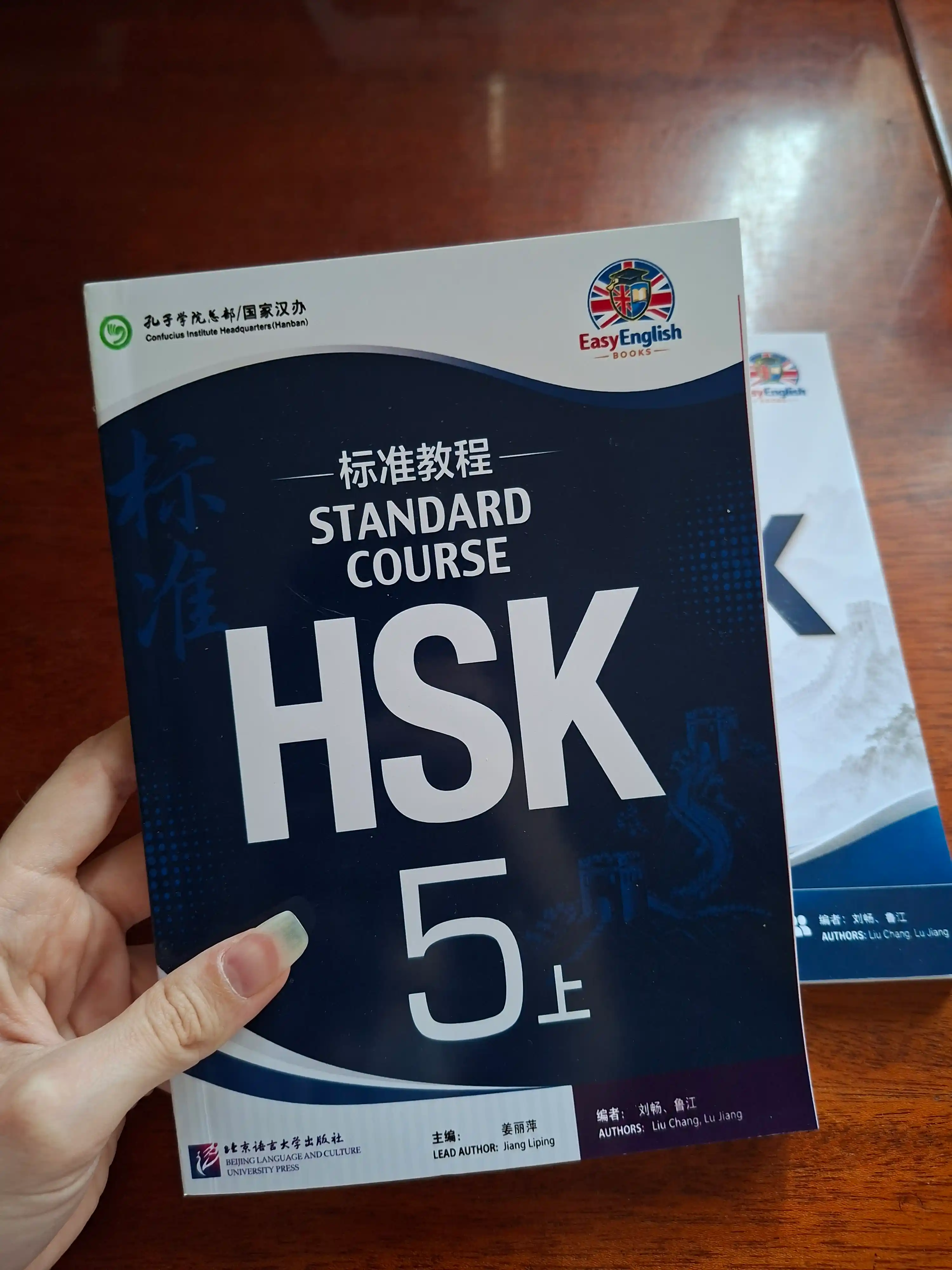 HSK Standard Course 1,2,3, Student's book+Workbook A5 va A4 formatda Jiang Liping