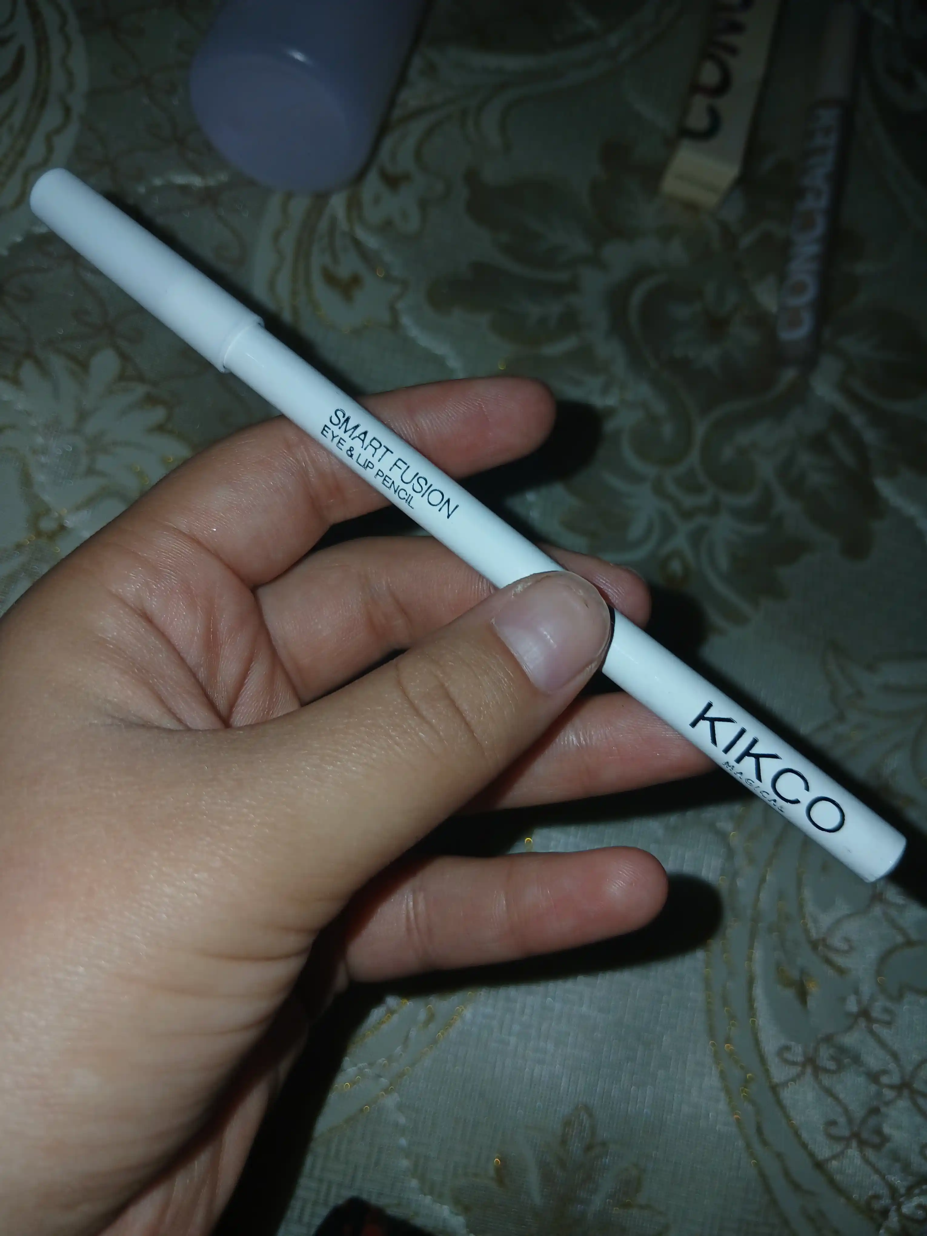 Карандаш для глаз и губ KIKO Milano, белый и чёрный, водостойкий карандаш для глаз