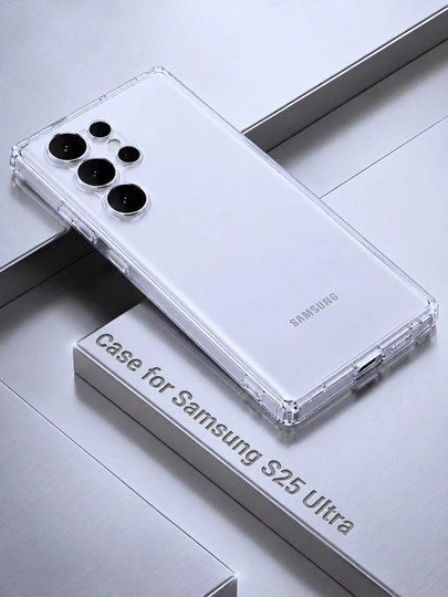 Jild, chexol. Samsung S25 Ultra uchun ultra ingichka shaffof g'ilof Air Skin (0.3 mm) - 