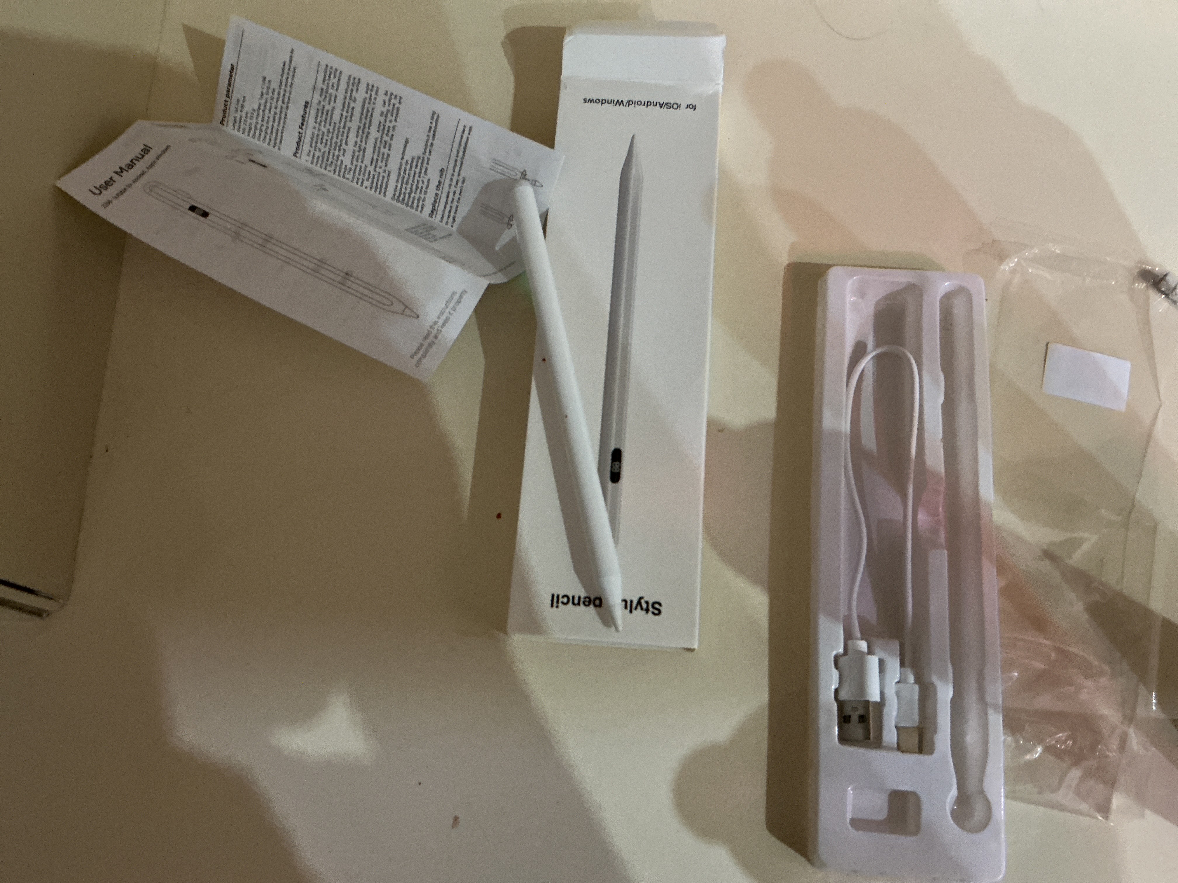 IPhone, iPad, Android va boshqa ekranlar uchun aqlli universal stilus, sensorli ruchka