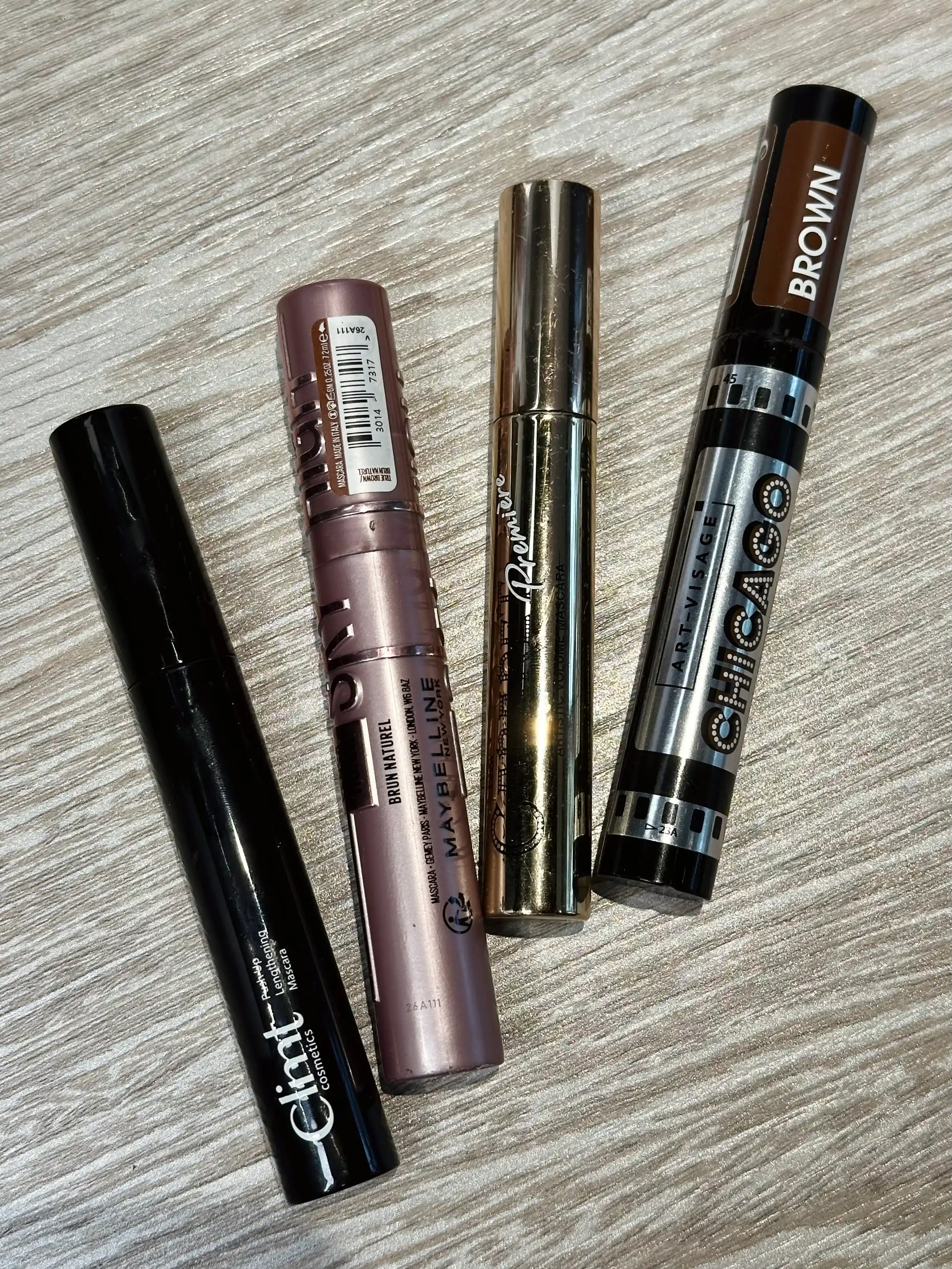 Тушь для ресниц, объем и удлинение, Climtcosmetics, влагостойкая