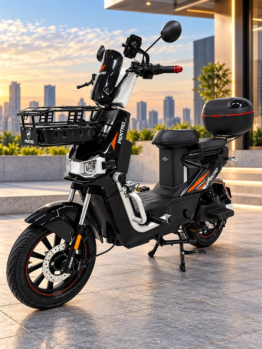 Электроскутер TK-RS, 500W, 72V 20Ah, 60 км/ч, колёса 90/90-12 - 