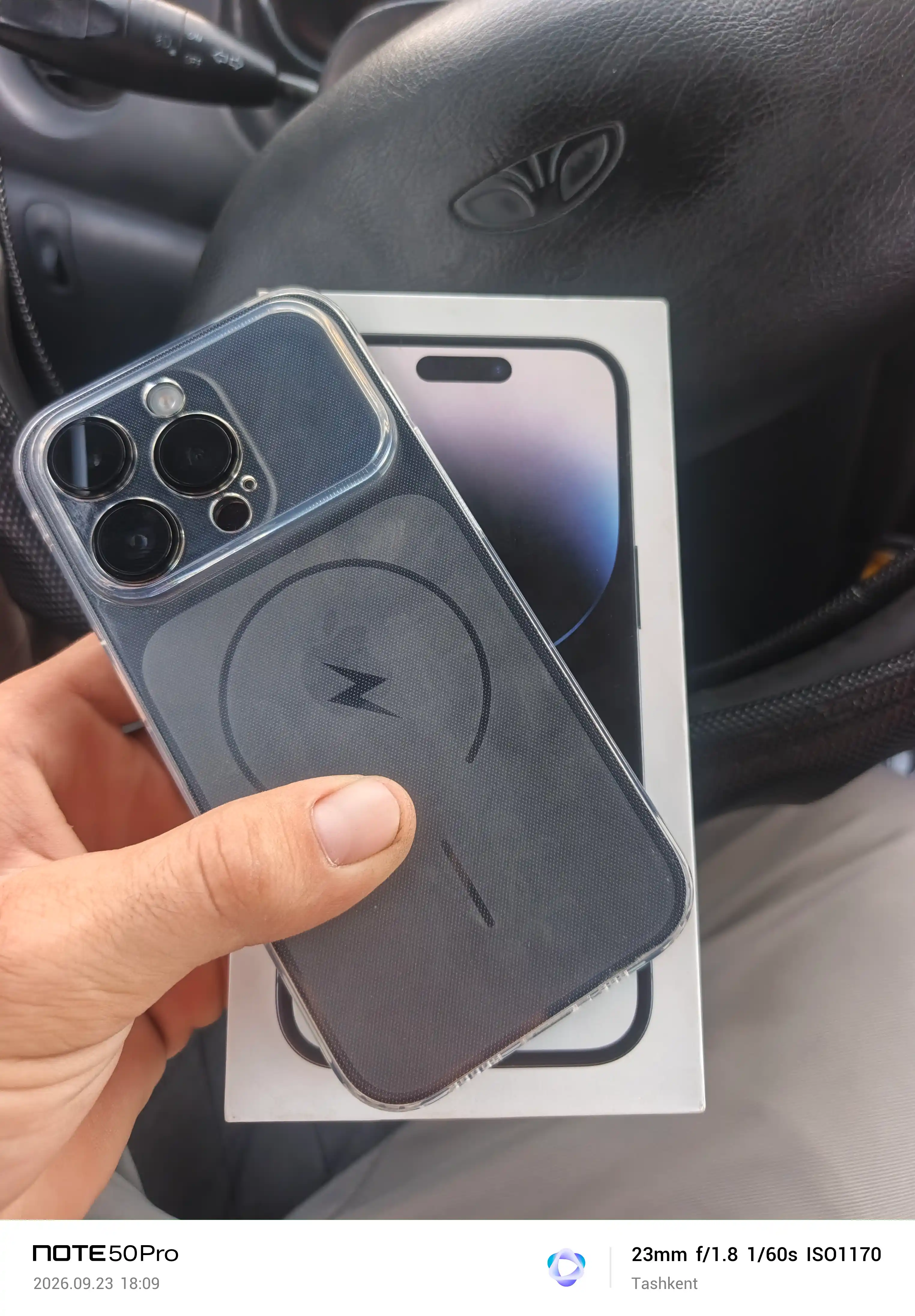 Apple iPhone 14 Pro/Pro Max, SIM+eSIM, UZIMEI-зарегистрирован