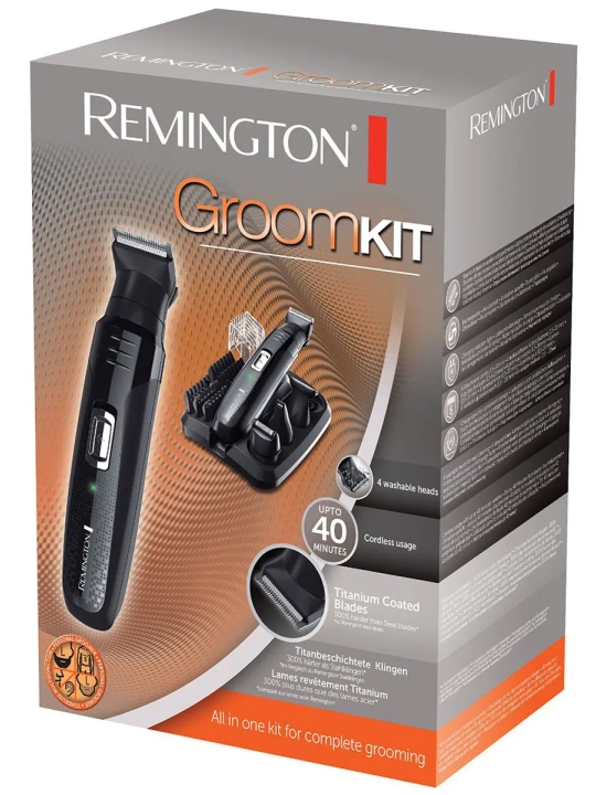 Триммер Remington PG6130 Groom Kit для бороды, волос, носа и ушей, набор