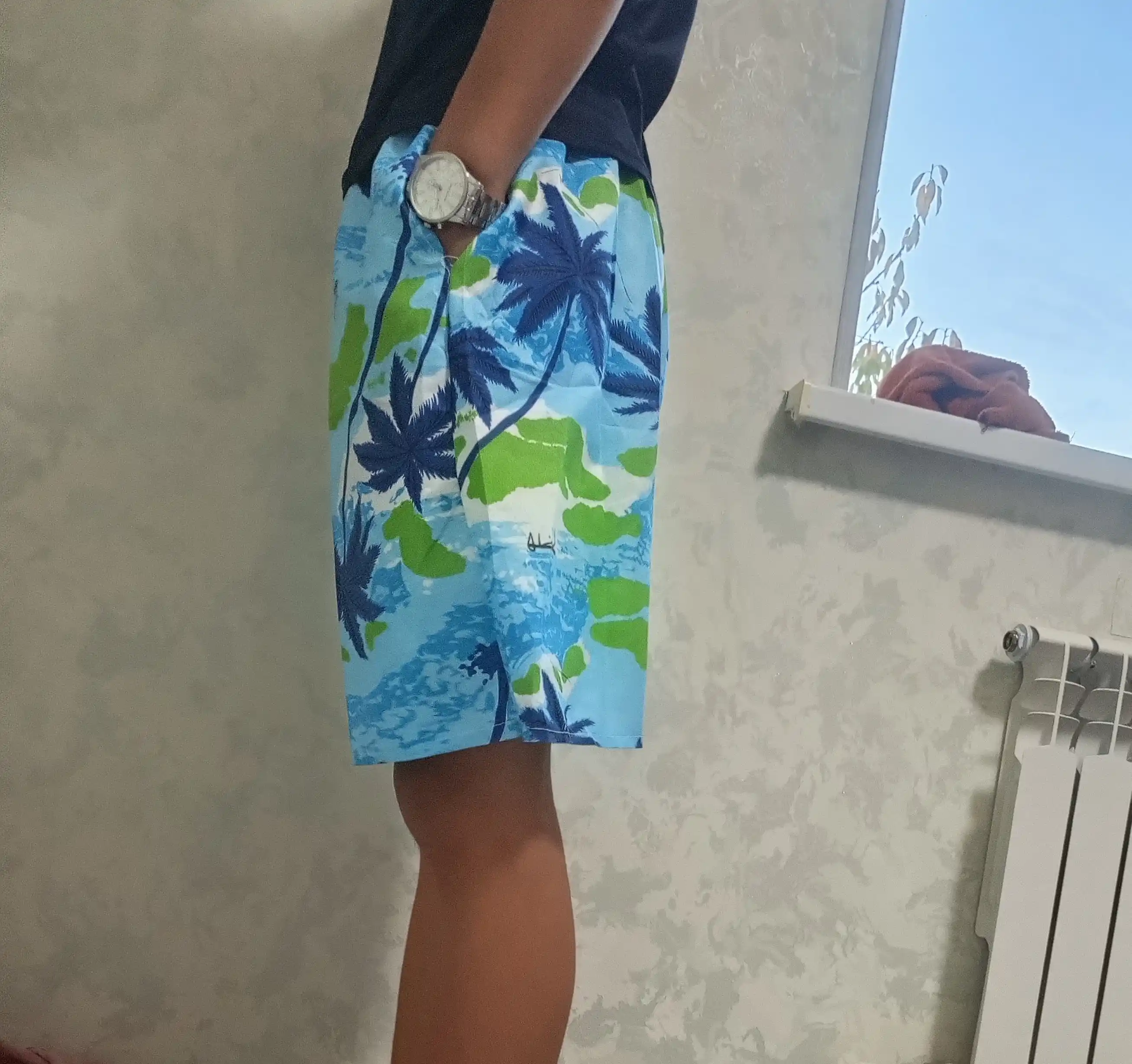 Erkaklar suzish, standart o‘lcham, yozgi shortik, plyaj va basseyn uchun, tez quriydigan