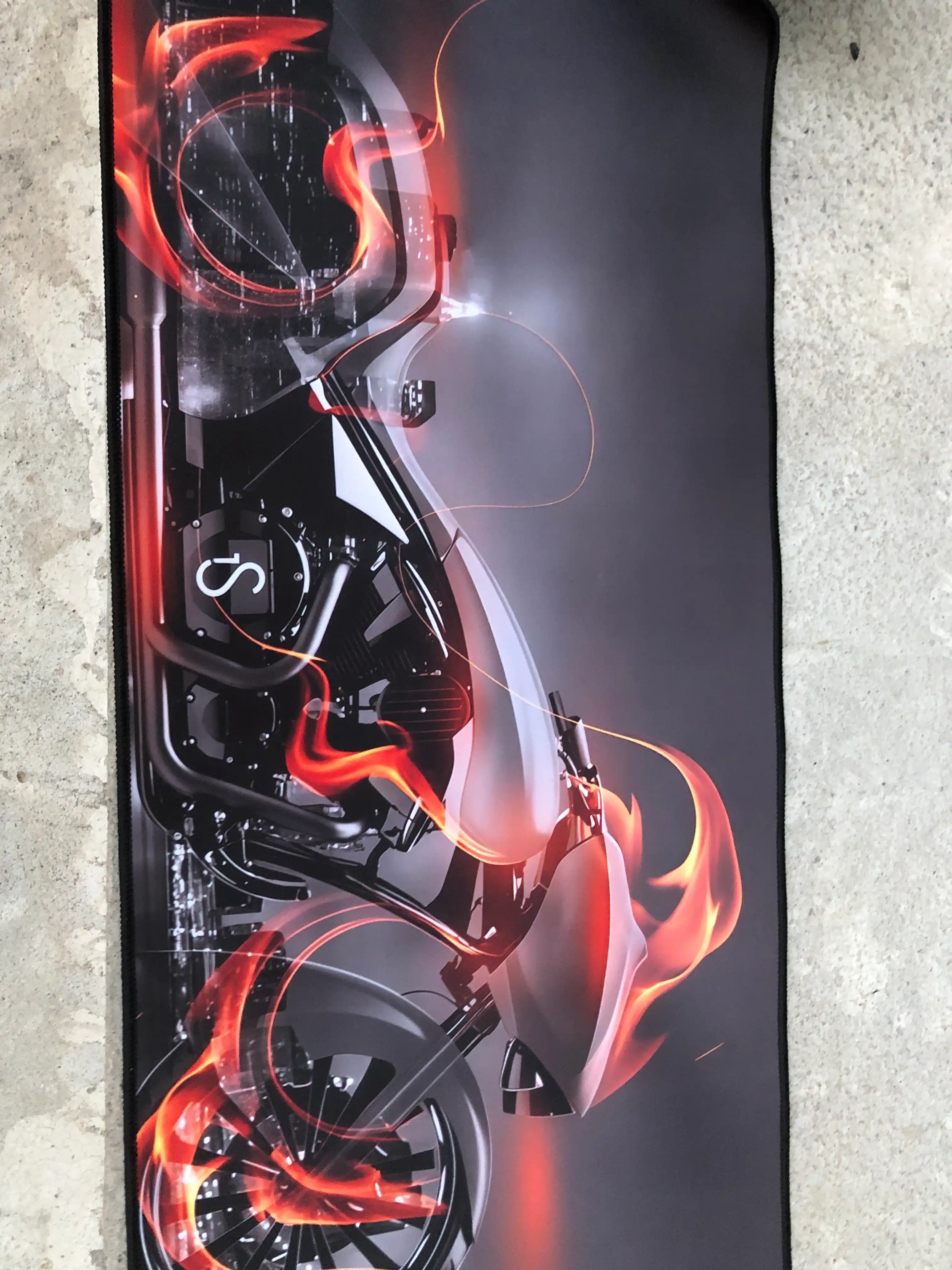 O‘yin va ofis uchun katta sichqoncha gilamchasi 80×30 sm, 3 mm qalinlikdagi Mouse Pad