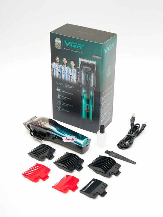 Professional soch olish mashinasi VGR V-133, simsiz, LED displeyli