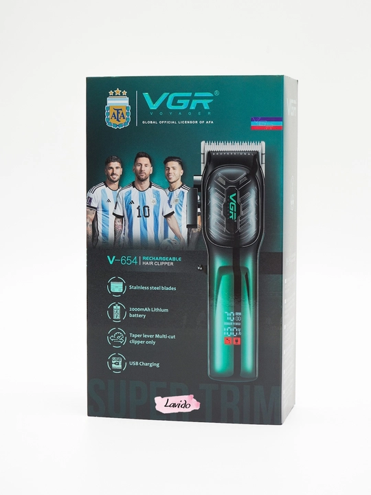 Professional soch olish mashinasi VGR V-133, simsiz, LED displeyli