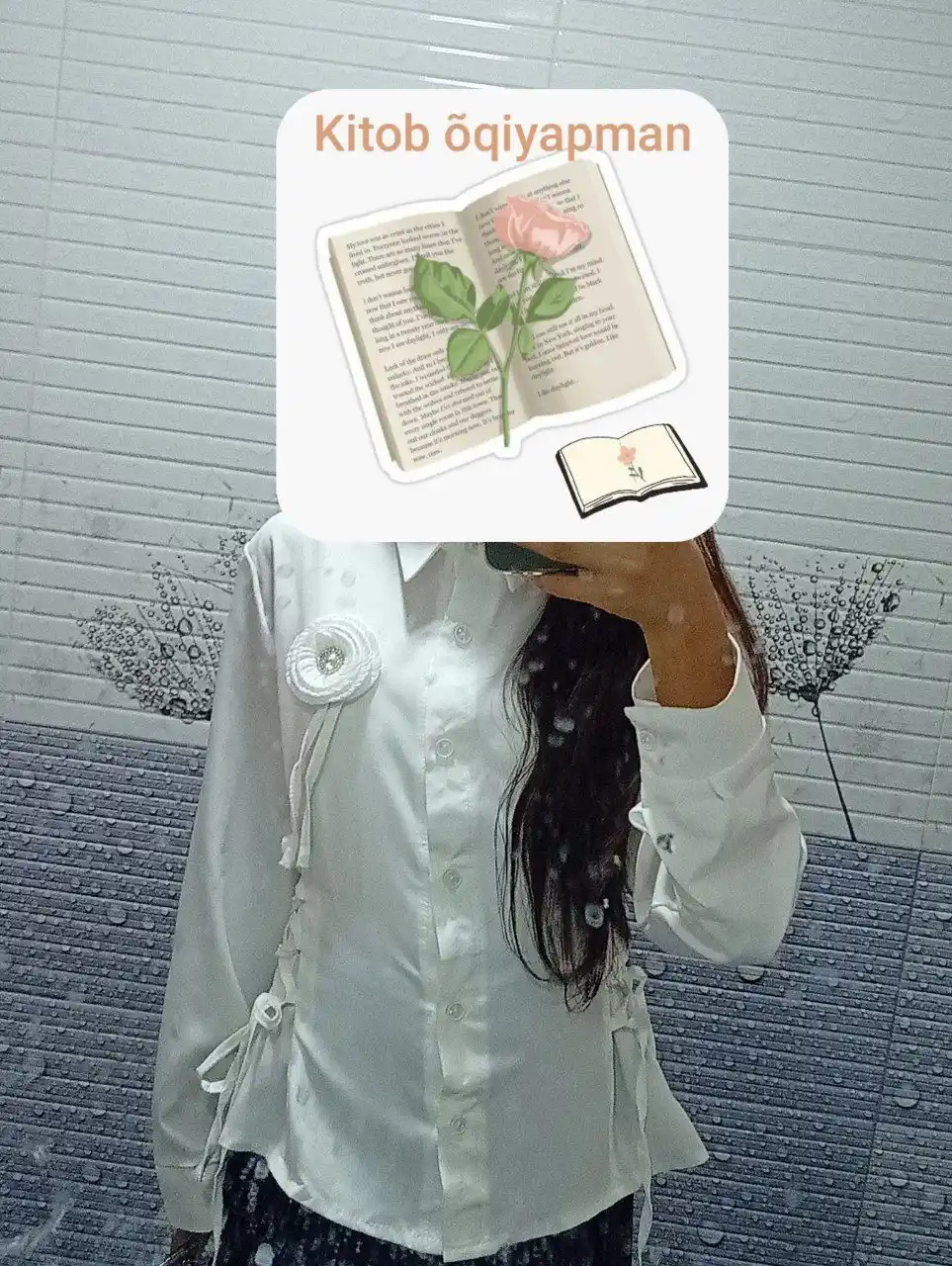 Klassik ayollar ko‘ylagi, ofis va maktab uchun bluzka