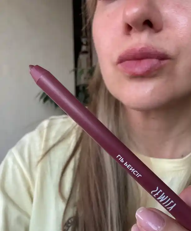 Карандаш для губ для контура и растушевки, SEMILY, матовый, стойкий,  3 оттенка