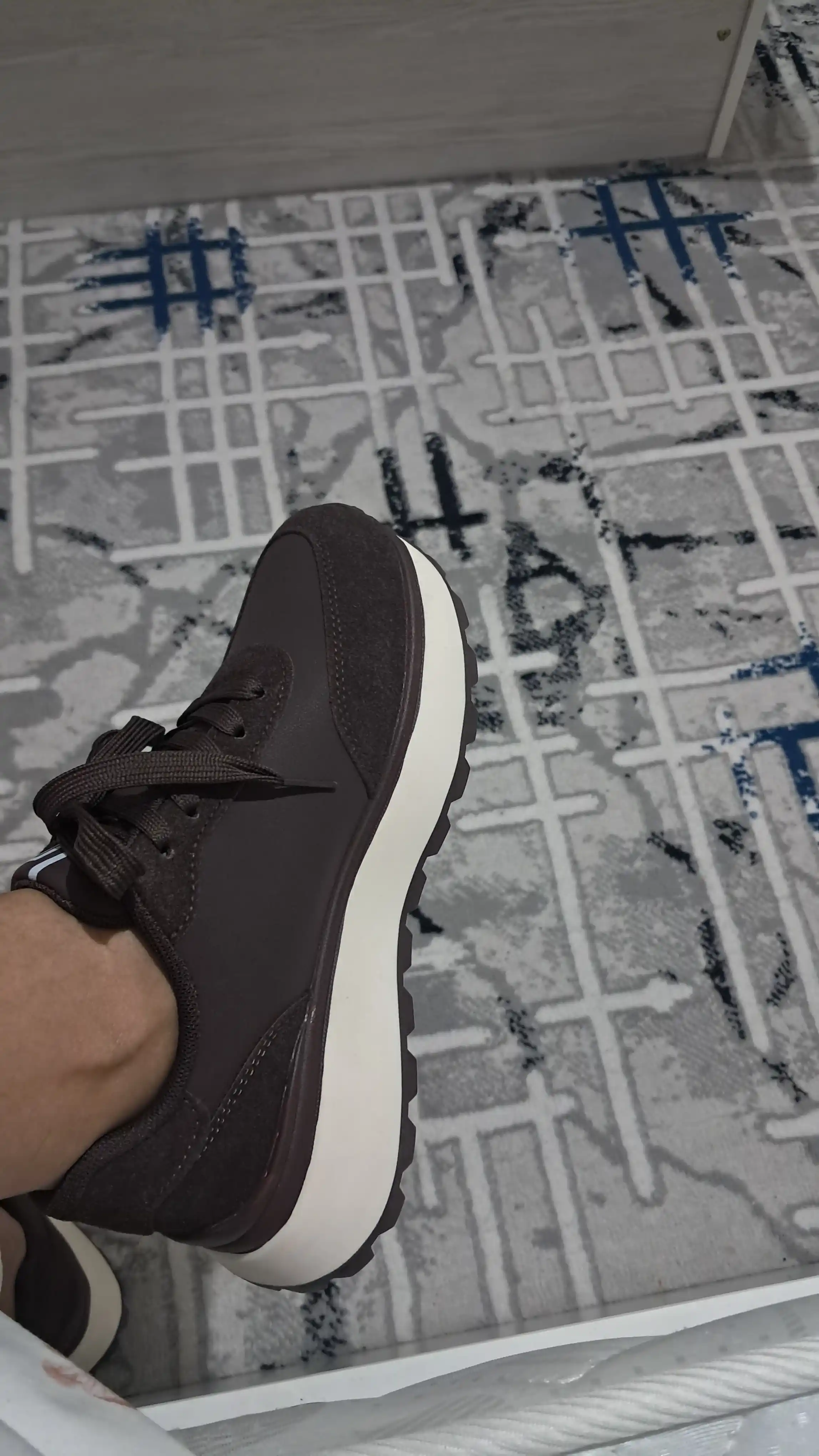 DCG Dolce&Gabbana Milano Chunky Platform кроссовки – чёрные / белые Street Style