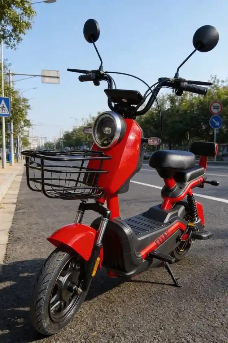 Ikki kishilik elektr skuter, tezligi 25 km/soat, yurish masofasi 50 km gacha