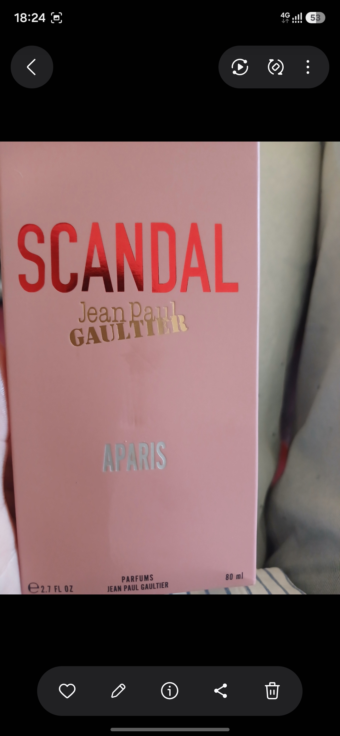 SCANDAL Eau de Parfum 100 мл для любителей неповторимых ароматов
