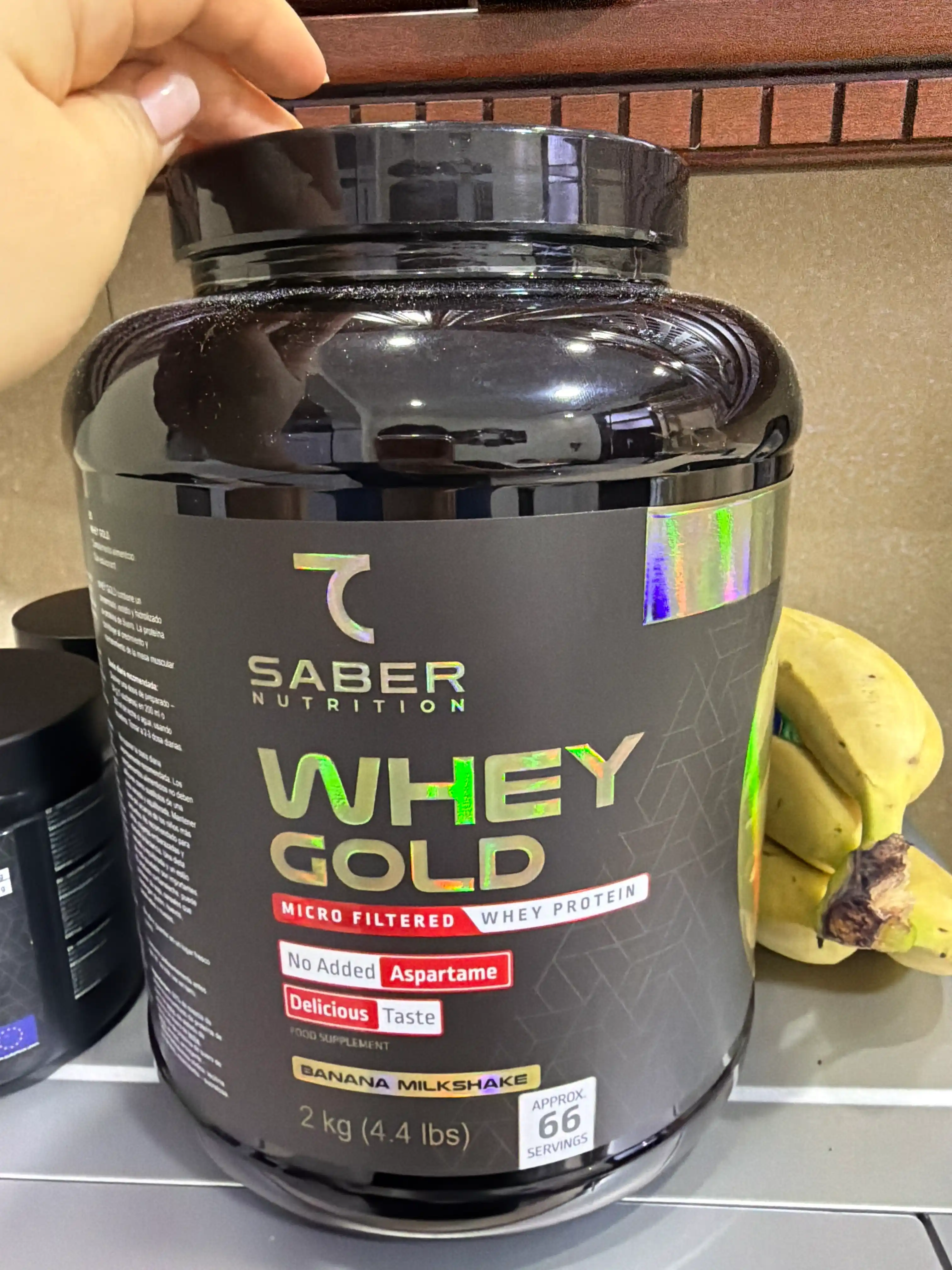 Mishca massasi uchun oqsil kukuni 7Saber, Whey Gold, 2 kg