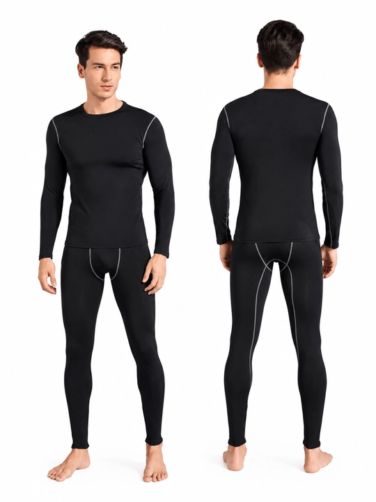 Erkaklar uchun kompression sport tresi, uzun leggings