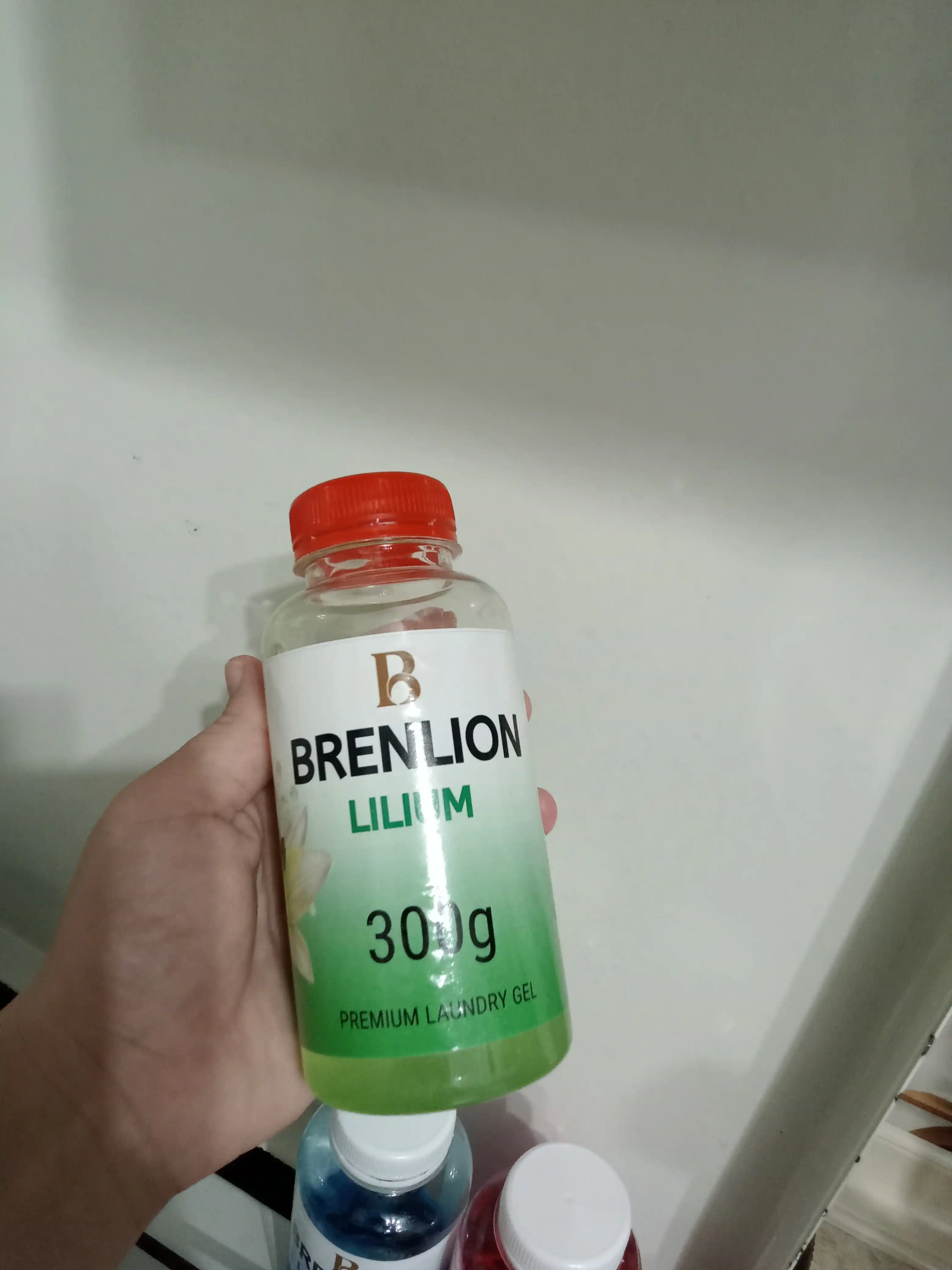 Набор гелей для стирки BRENLION, мини-сет 4-в-1, жидкий порошок для стирки белья, 4 х 300г