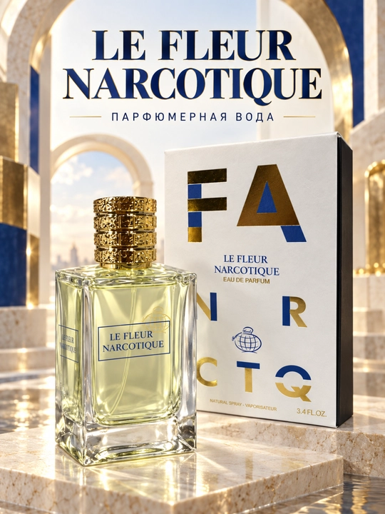 Парфюмерная вода, стойкий и насыщенный аромат, Le fleur narcotique 100 мл - 