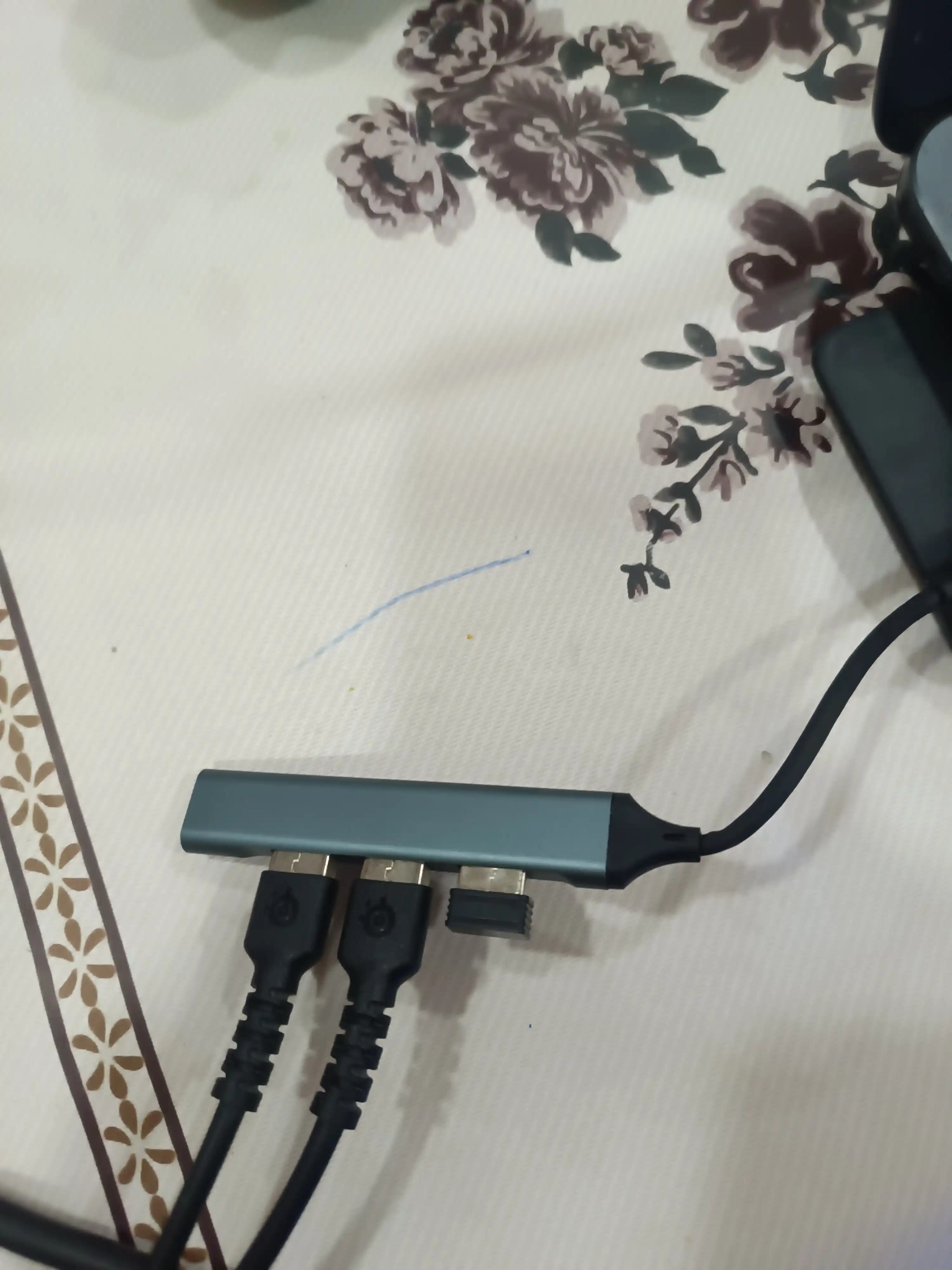 USB Hub 3.0 Type-C, ko‘p portli adapter, noutbuk va MacBook uchun