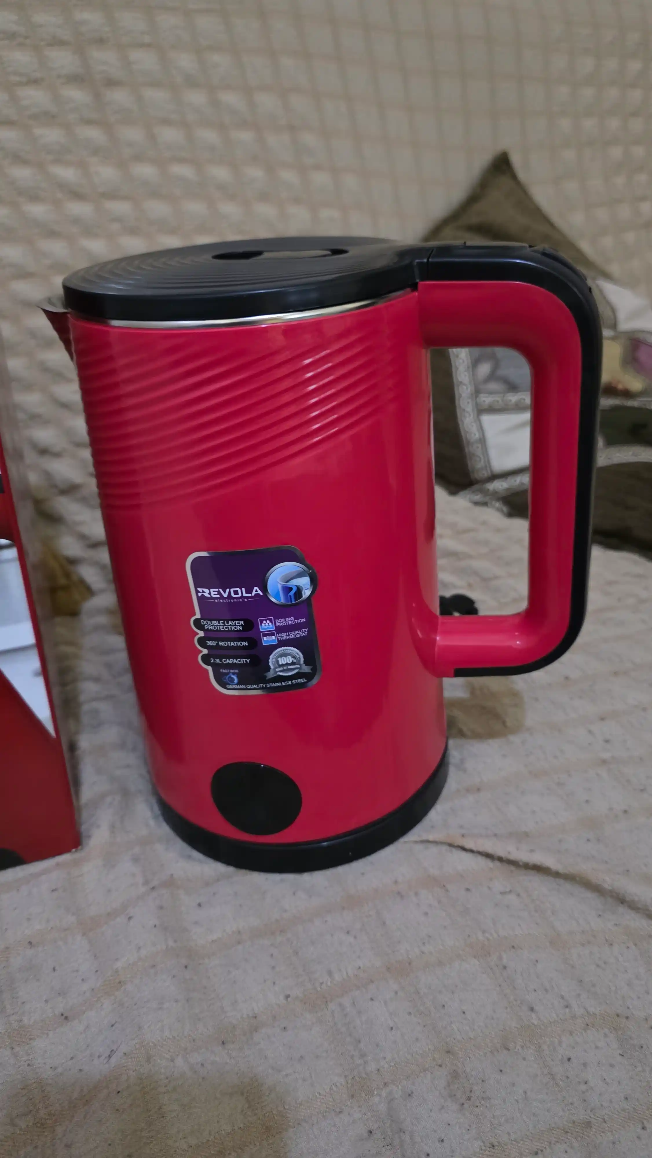 Revola Elektr choynak, 2,5 litrli, choy damlash uchun elektr choynak, 1500 Vt tefal