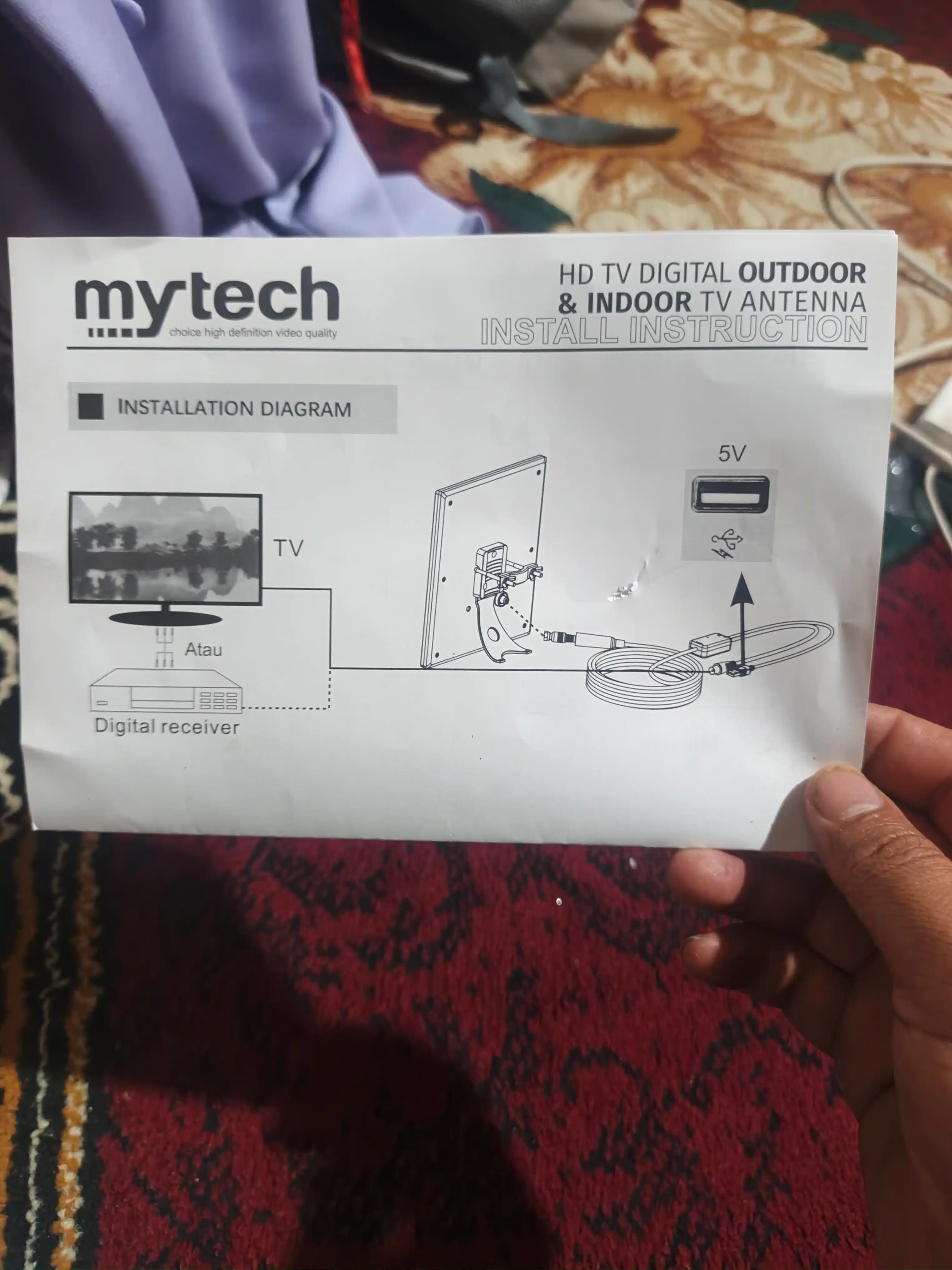 Антенна REVOLA DVB-T2 Full HD