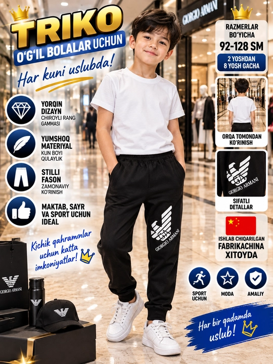 Trikotaj sport shimlari - 