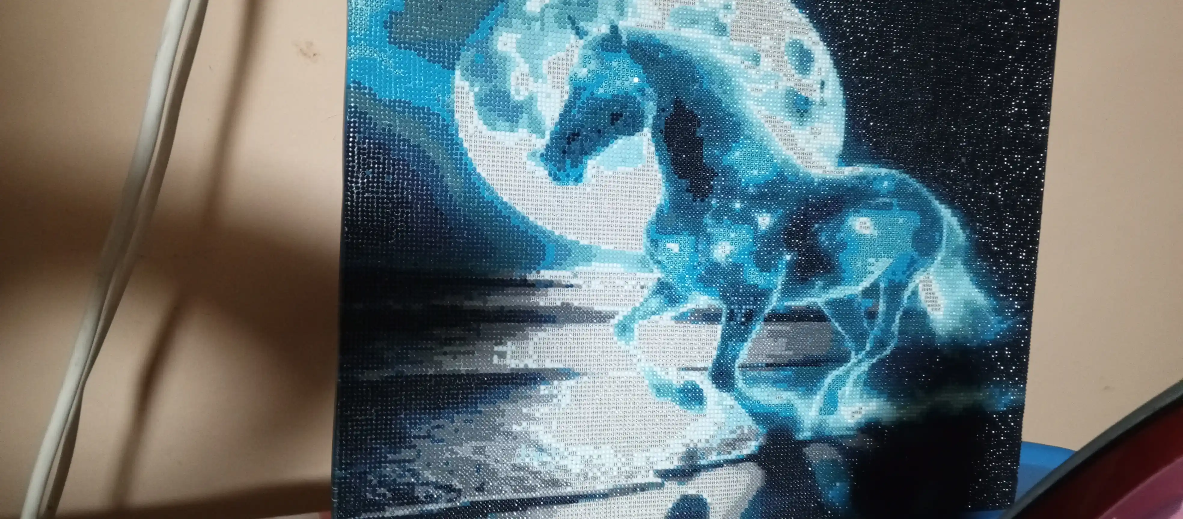 Olmosli mozaika, fosforli tunda yonadi 40*50 sm "JONIVORLAR"