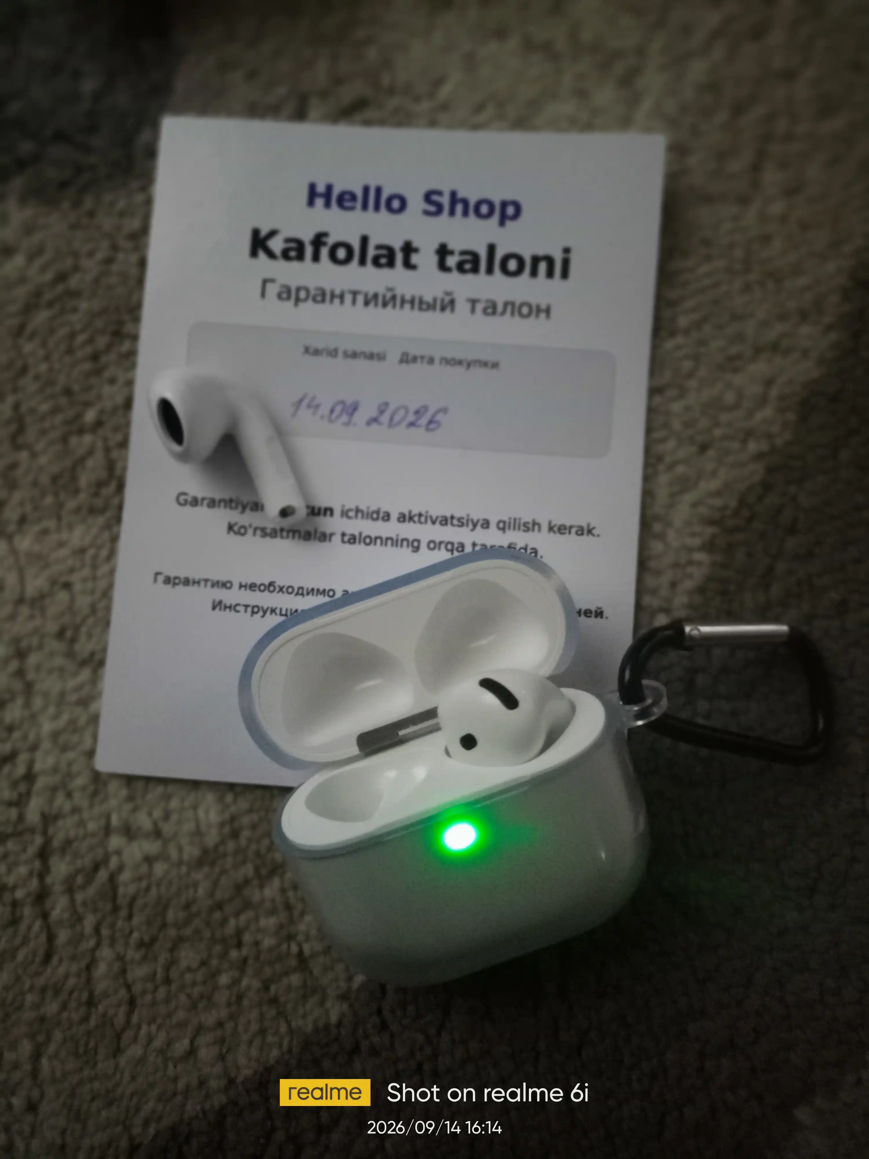 Simsiz quloqchin Pods 4 ANC, bluetooth quloqchin,naushnik