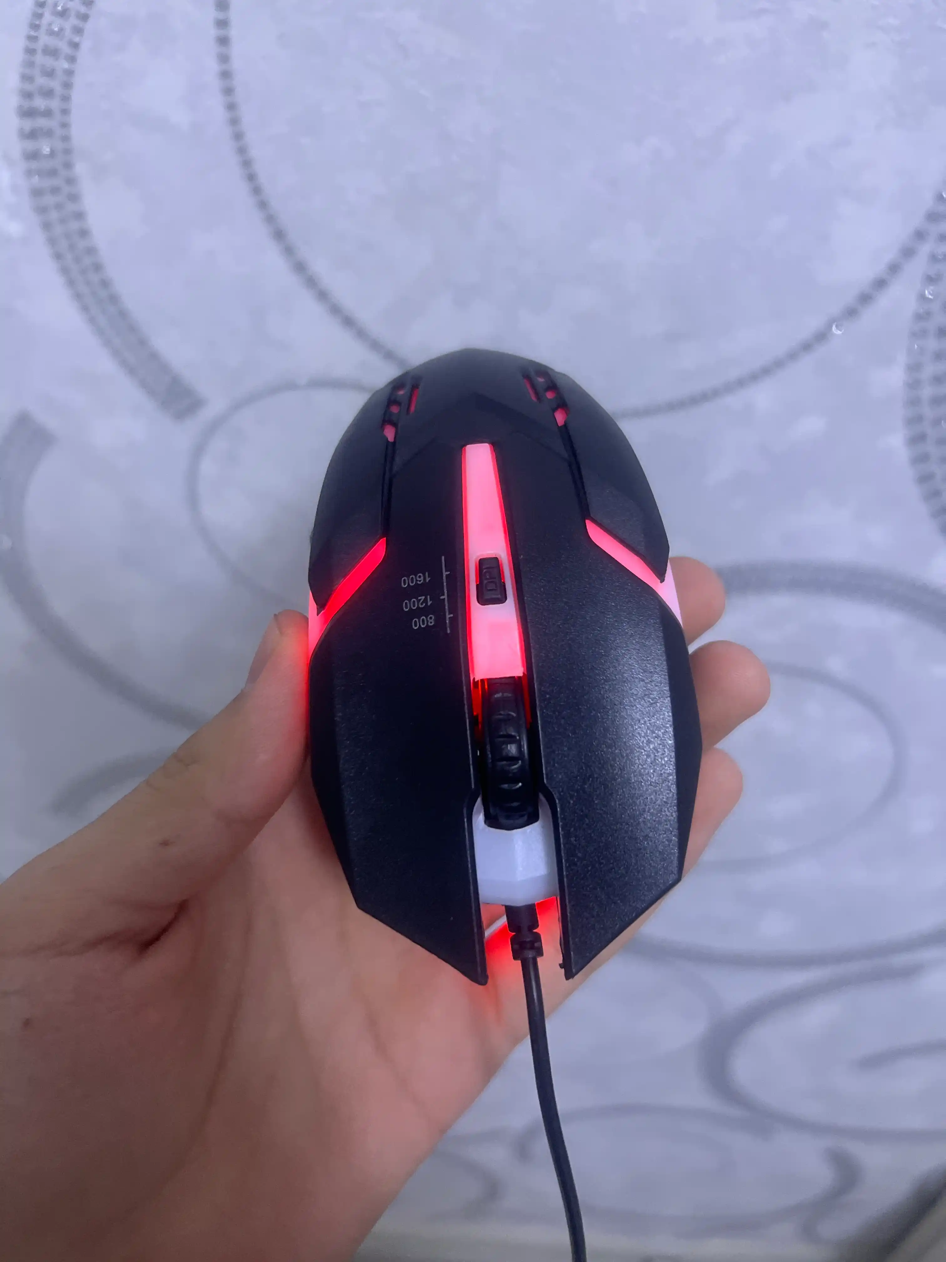 Simli USB kompyuter sichqonchasi noutbuk va PK uchun