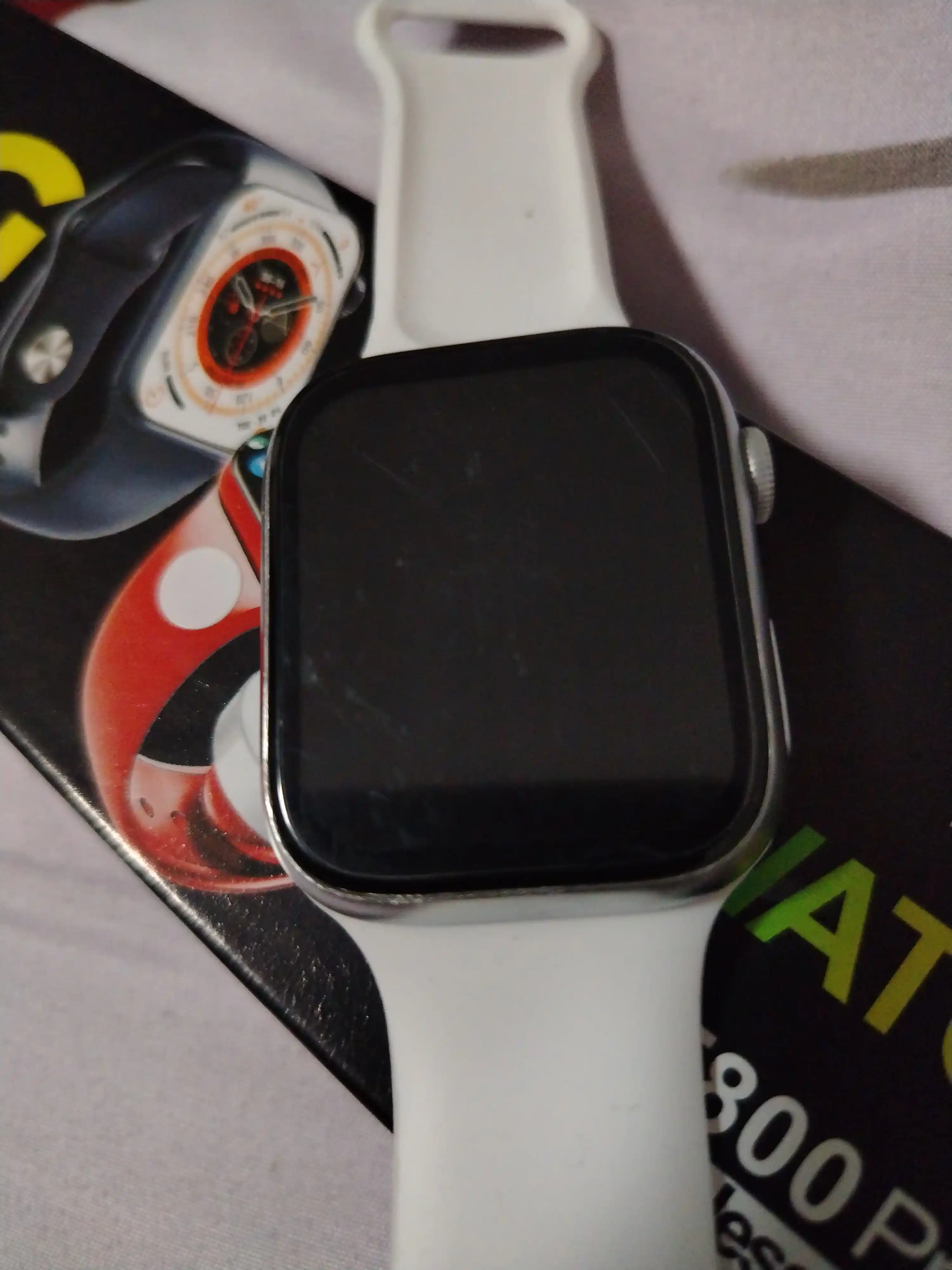 Умные часы Smart Watch BIG T800 Pro Max, для Android и iOS, беспроводная зарядка, 45 мм