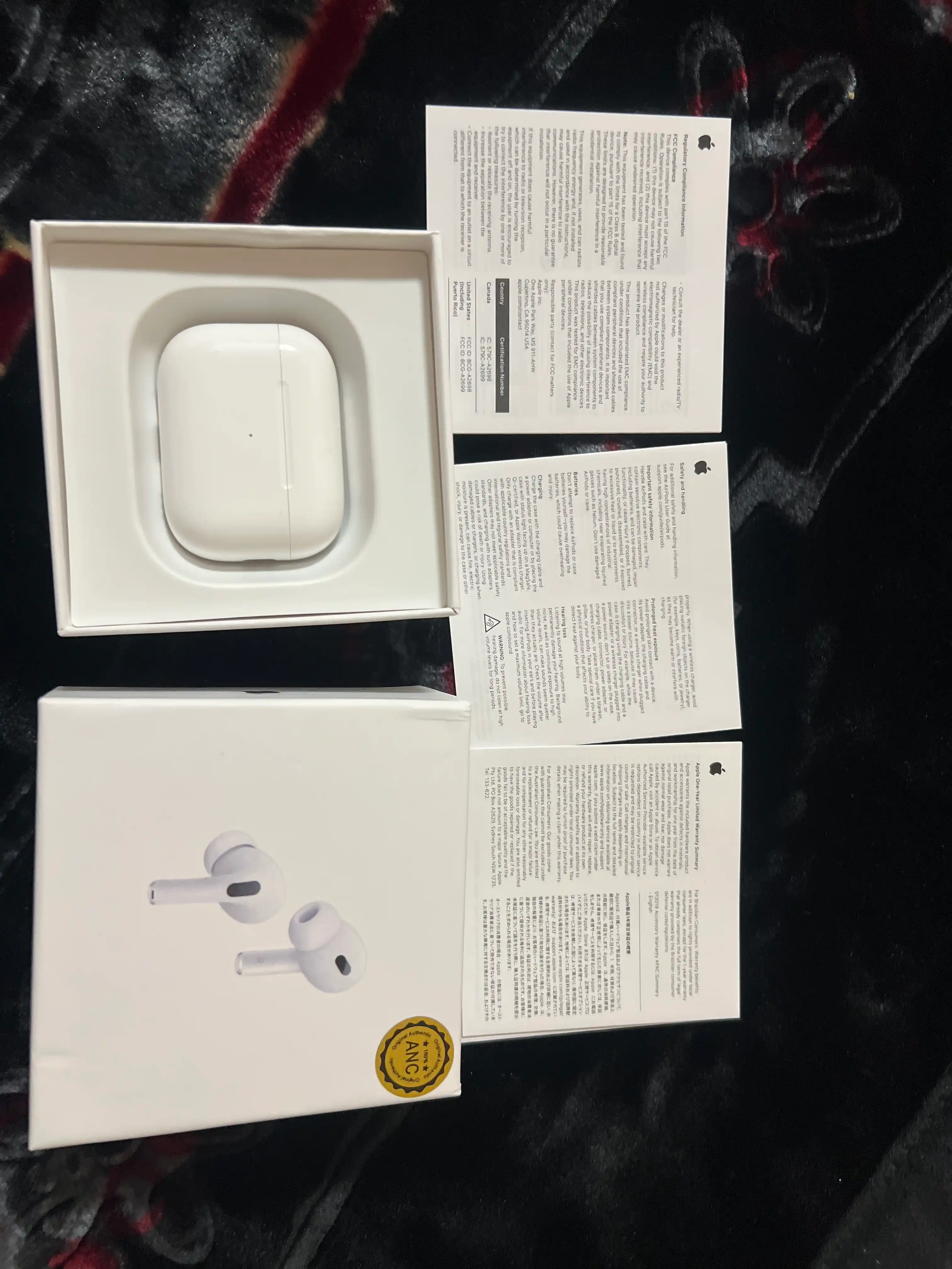 Simsiz quloqchinlar Pods Pro 2 ANC bluetooth naushnik Shovqinni kamaytirish funksiyasi bor