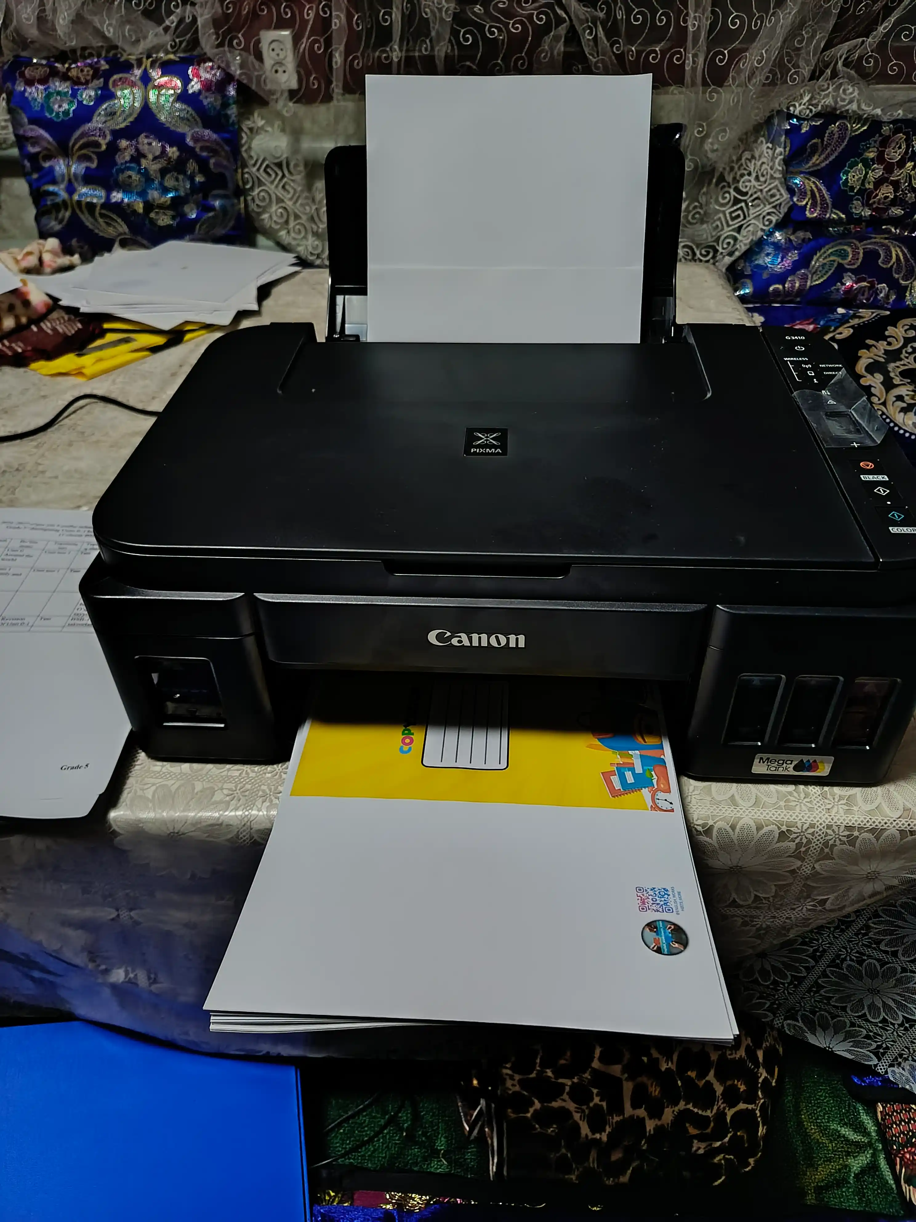 Цветной принтер Canon PIXMA G3410, 3 в 1, с поддержкой Wi - Fi
