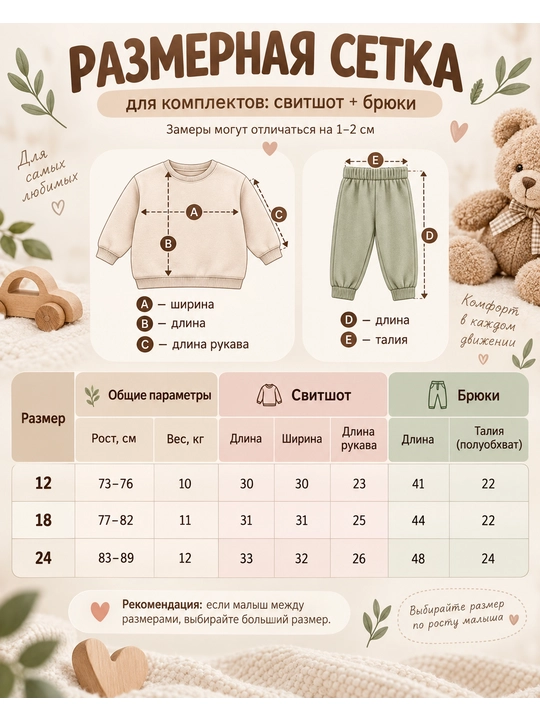 Детский костюм для мальчиков двойка: свитшот и брюки, спортивный комплект