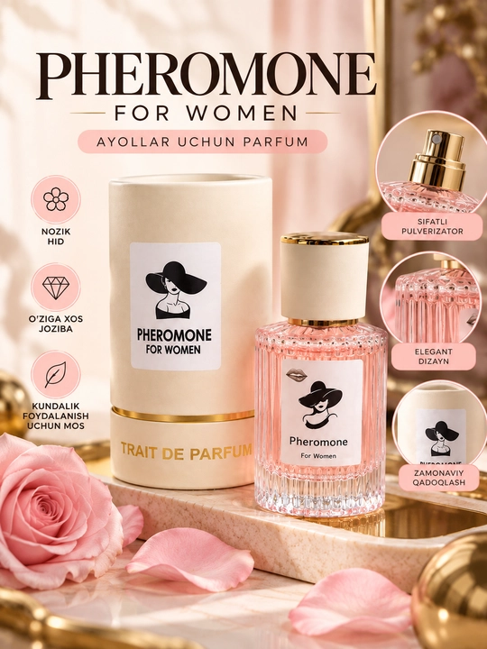 "Pheromone For Women" (Trait de Parfum) - 