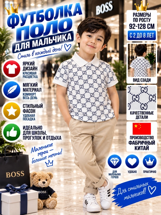 O'g'il bolalar uchun polo