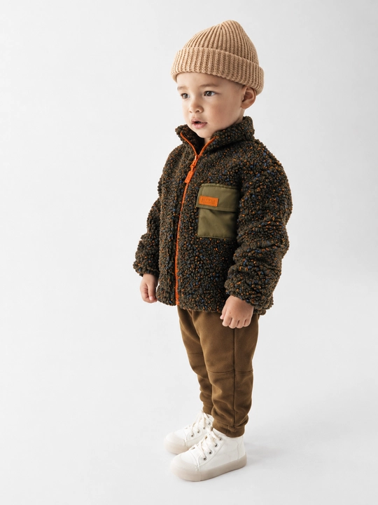 Детская тёплая куртка Teddy, 9 мес – 6 лет
