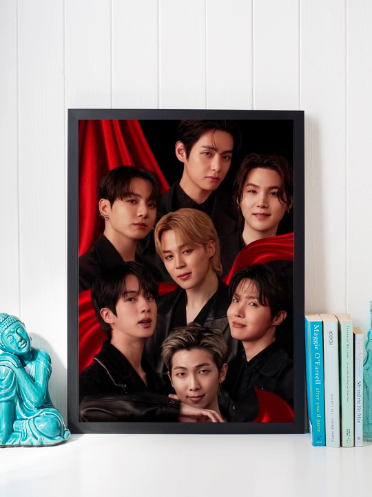 "BTS" ramkali poster A4 formati