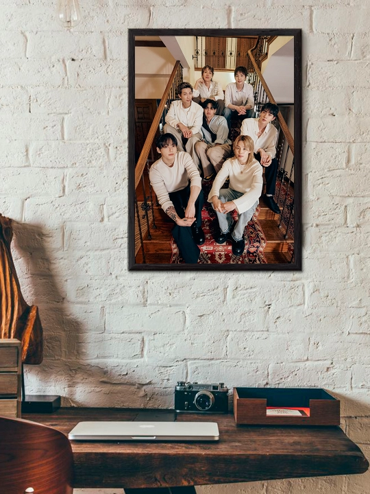 "BTS" ramkali poster A4 formati