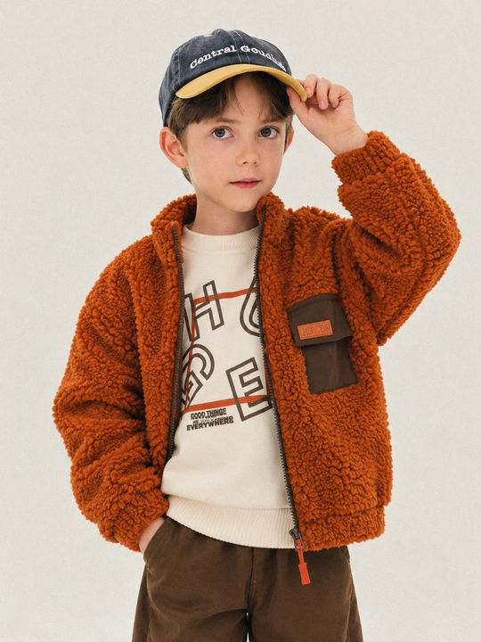 Детская тёплая куртка Teddy, 9 мес – 6 лет