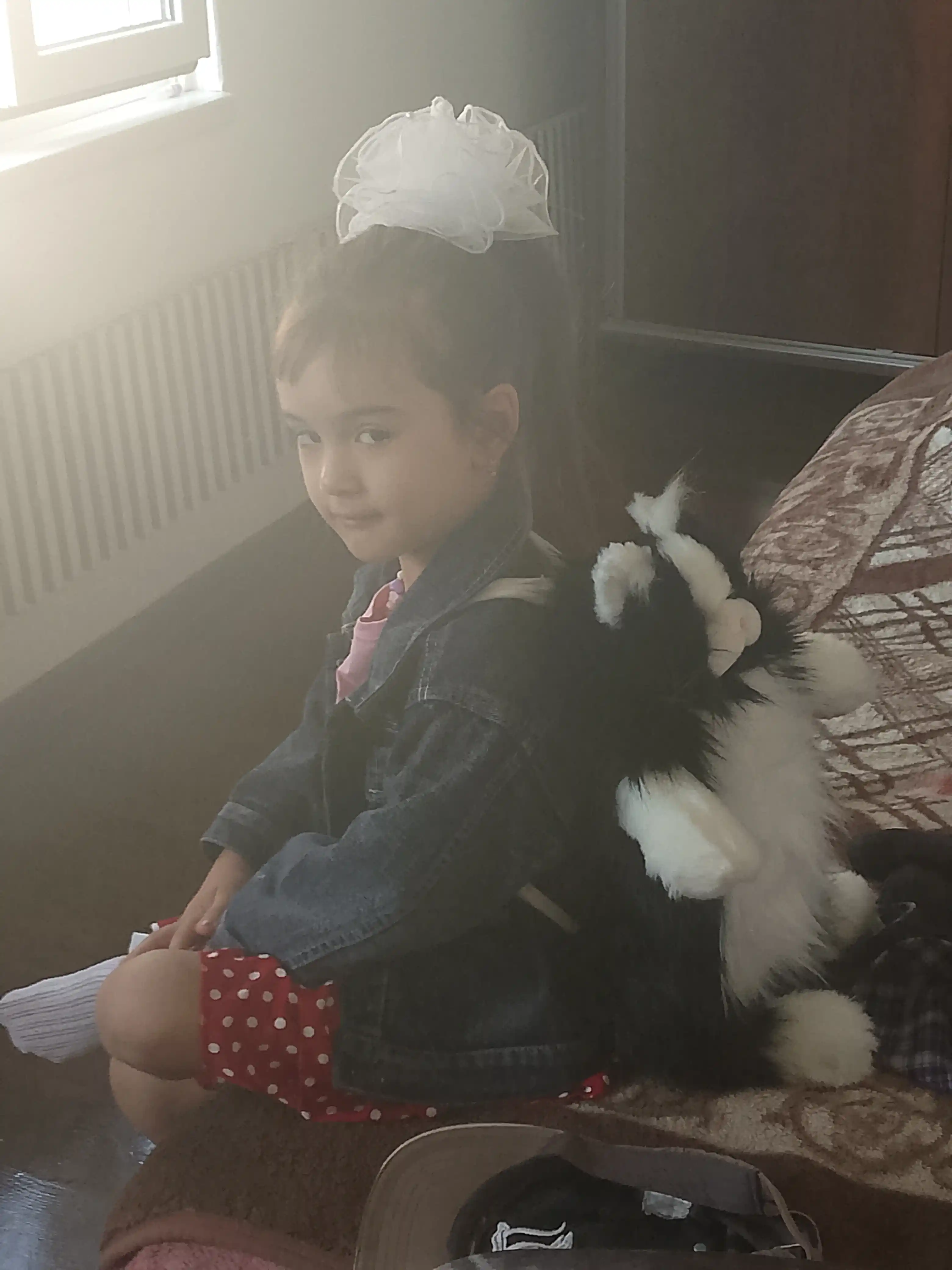 Детский мягкий рюкзак, с дизайном животного