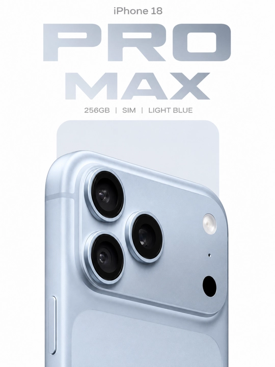 IPhone 18 Pro/Pro Max, 256, 512, 1 ТБ, 2 ТБ / IMEI зарегистрированы - 