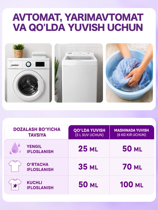 Гель для стирки Pure Cleaner, 4.5 л, для всех видов ткани, гипоаллергенный
