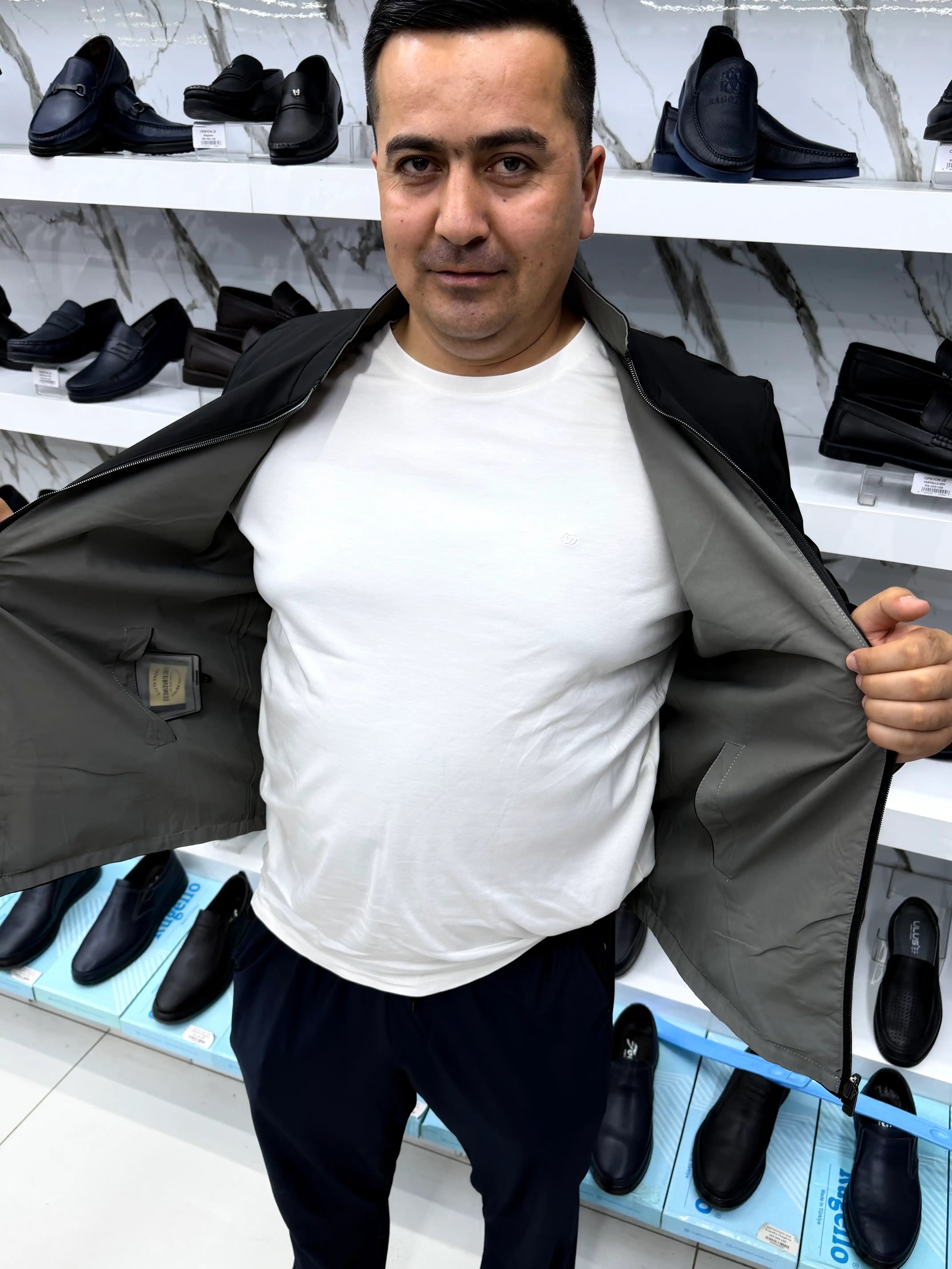 Erkaklar uchun vetrovka, Klassik uslubda vetrovka, Kuz va bahor uchun vetrovka