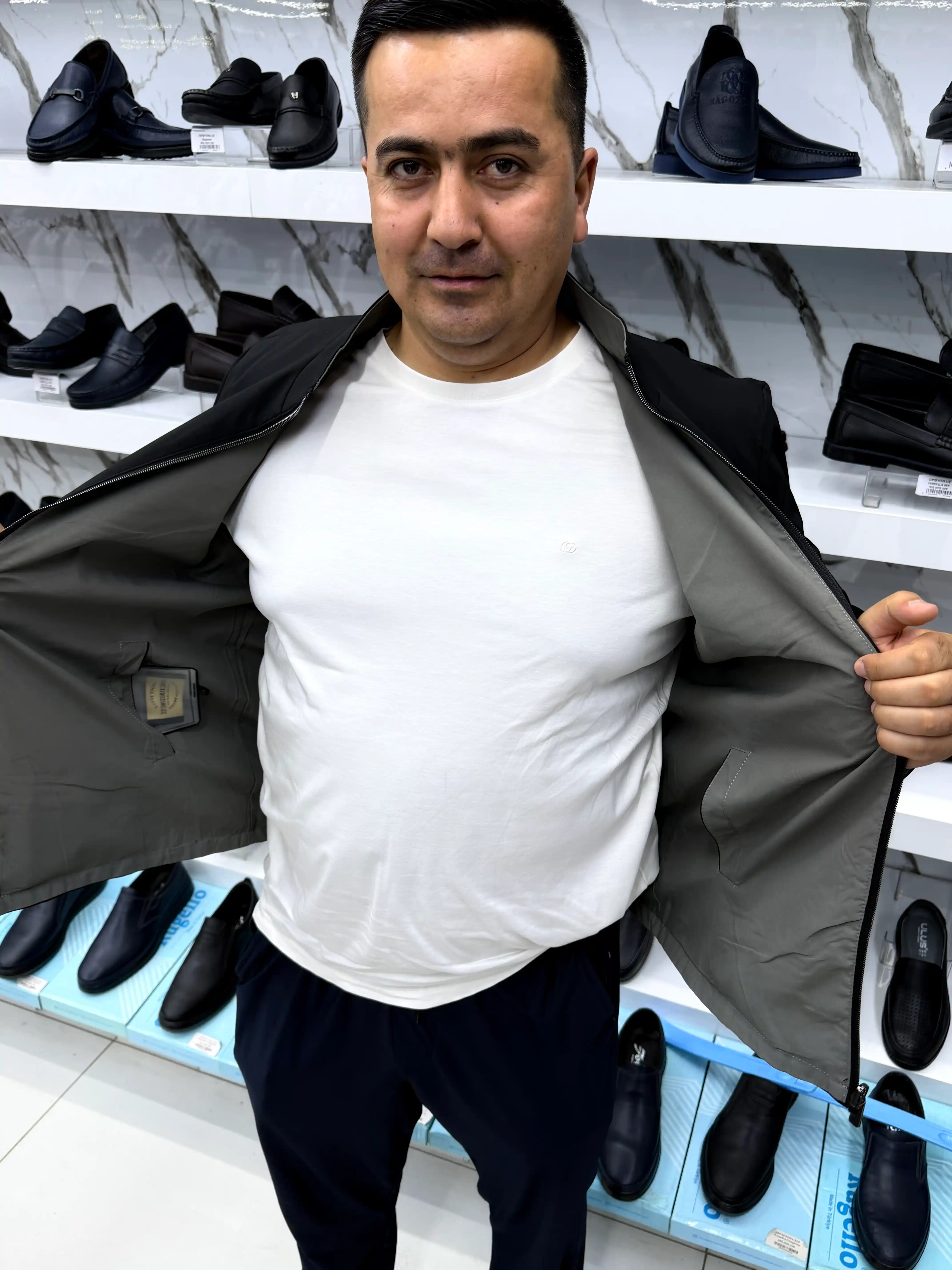Erkaklar uchun vetrovka, Klassik uslubda vetrovka, Kuz va bahor uchun vetrovka