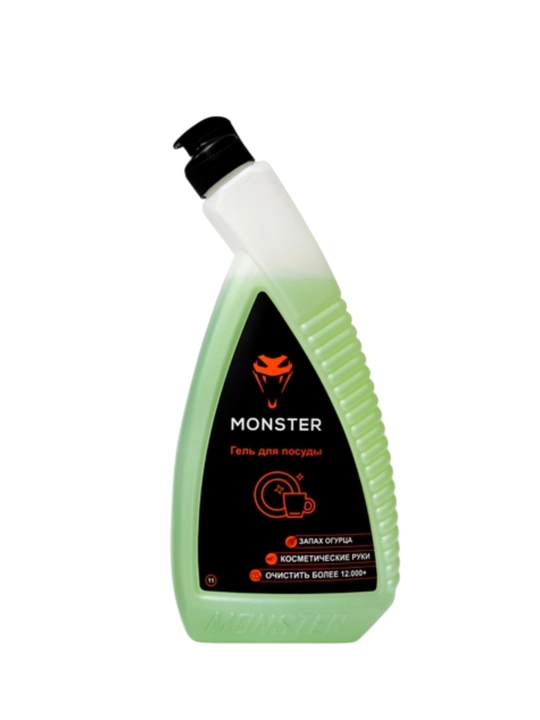 MONSTER bodring iforli idish yuvish geli, 500 ml