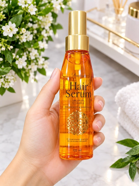 Soch yog` hair serum, soch uchun serum,vitamin E serum, soch yog‘i, quruq sochlar uchun - 