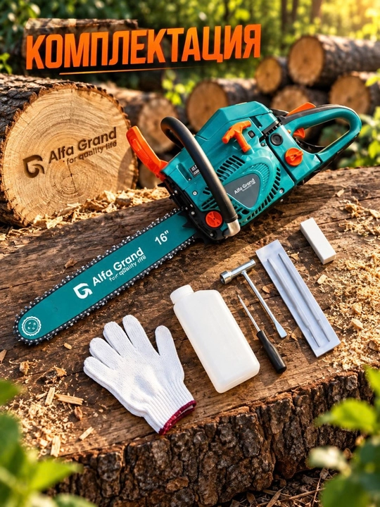 Benzinli zanjirli professional arra, Alfa Tools arrasi