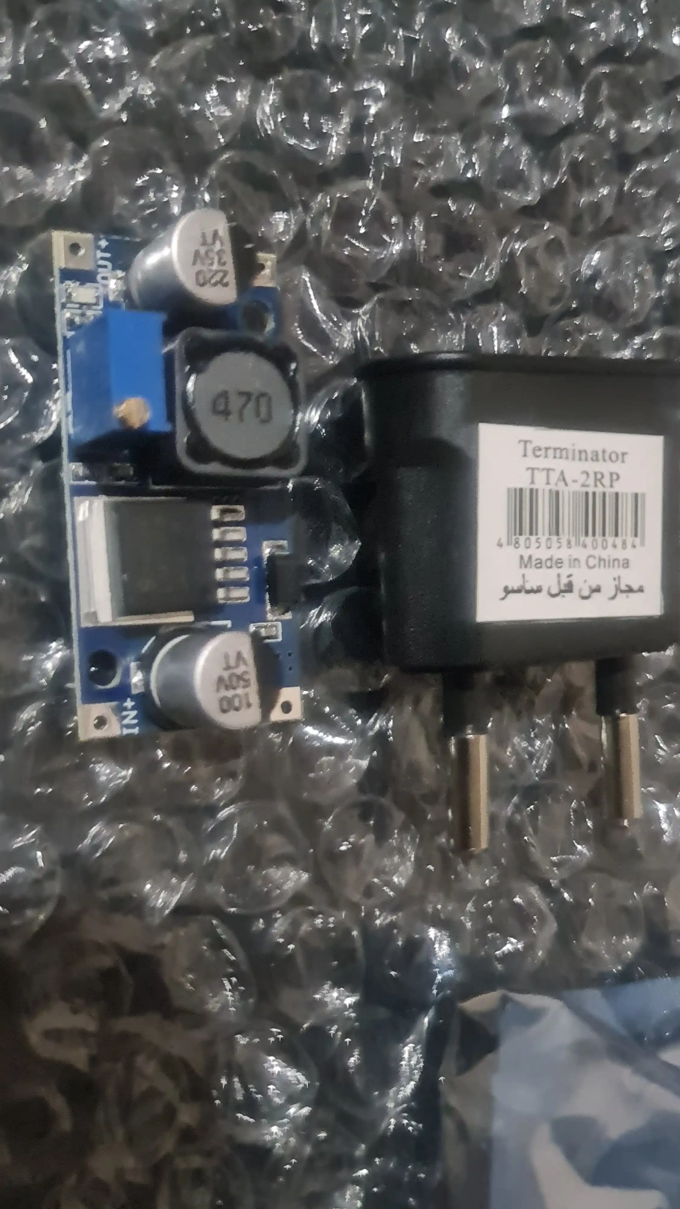 LM2596 DC to DC Buck konvertori - sozlanishi pastga tushadigan quvvat manbai modul DC DC